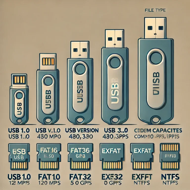 Comparison Of USB Generations